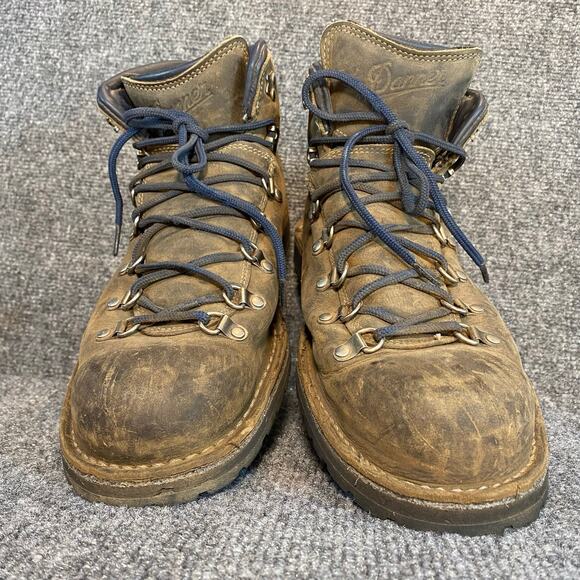 Danner Mountain Pass Brown Leather Waterprrof Gore Tex Hiking Boots Men 12 main image 4